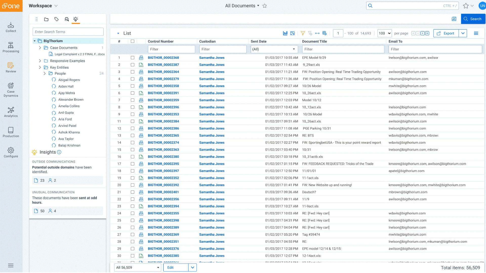 Future of search in RelativityOne GIF