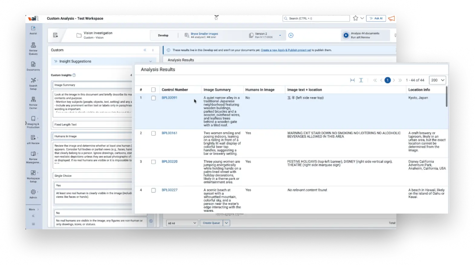Targeted AI Classification | Second Requests in Relativity aiR