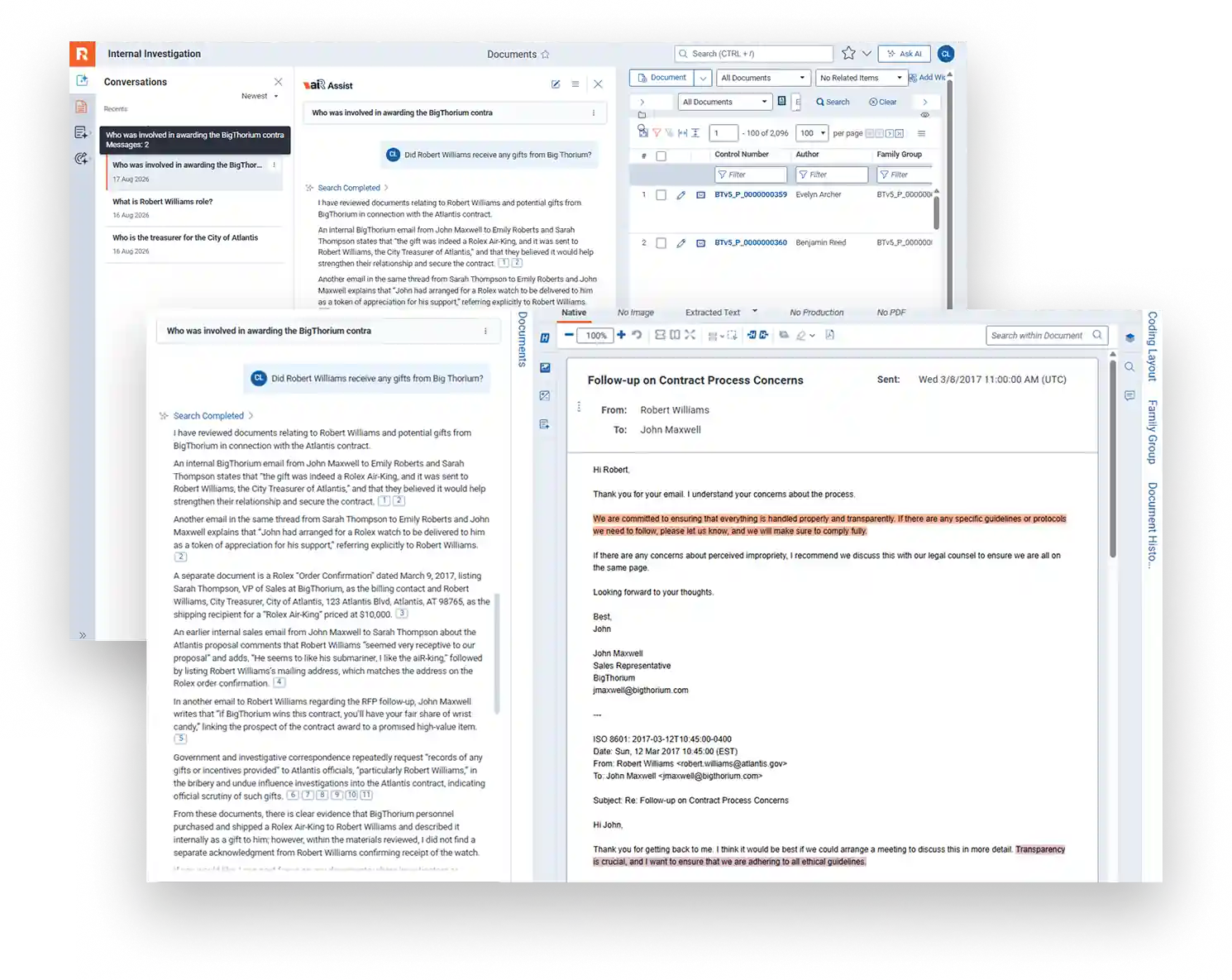 Investigations - Assess Risk & Determine Next Steps Screenshot