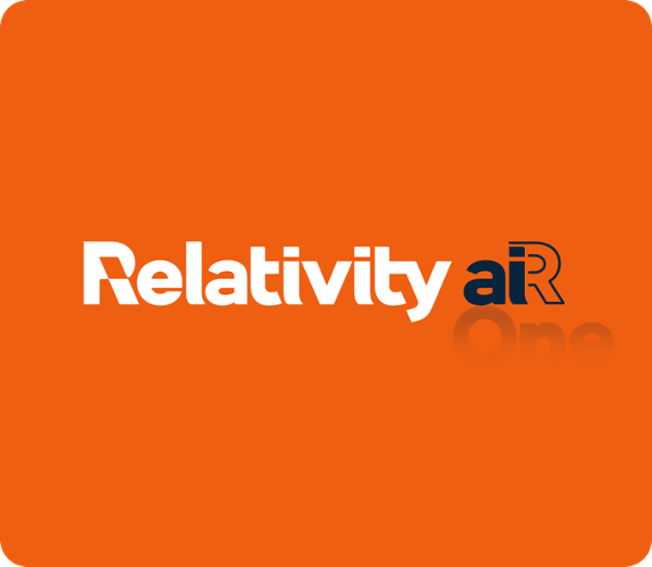 RelativityOne Is Now Relativity aiR: The AI Platform for Legal Data Intelligence Icon