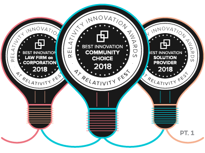 Relativity Innovation Awards Turn 5: How the Community is Innovating This Year [Part 1] Icon - Relativity Blog
